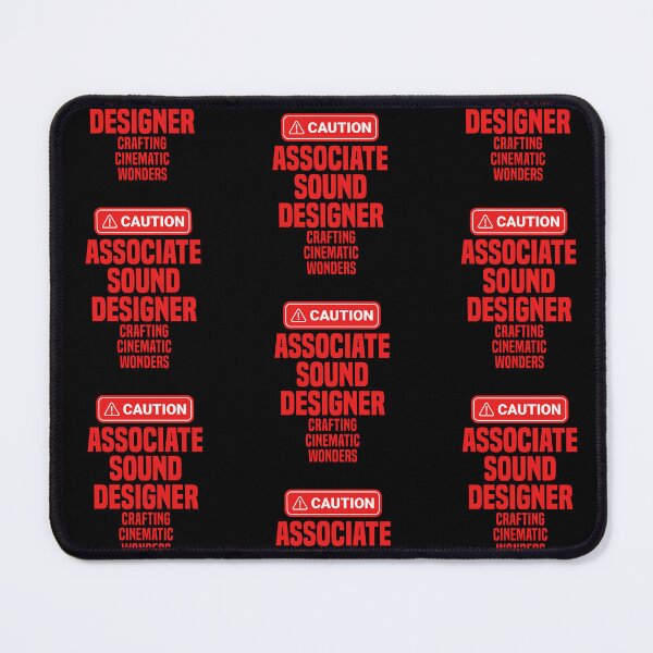 Item preview, Associate Sound Designer Crafting Cinematic Wonders designed and sold by NermilioDesigns.