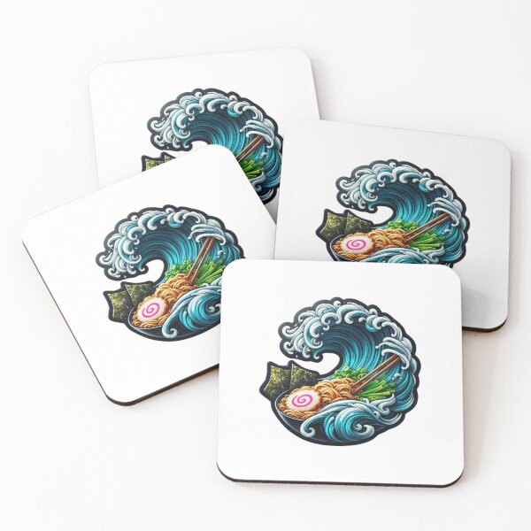 Item preview,  Great Ramen Wave designed and sold by asbno19.