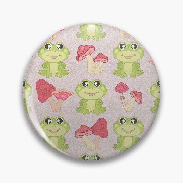 Item preview, Frog and Mashrooms designed and sold by Charmy Design.