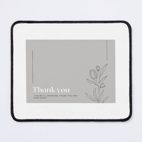 Item preview, YOU'RE A LIFESAVER THANK YOU FOR YOUR HELP! designed and sold by designssublime.