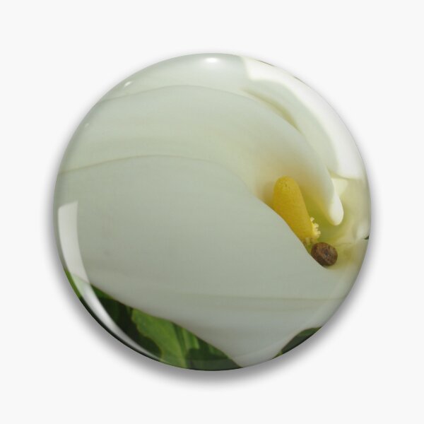 Item preview, Large White Calla Lily Flower With Snail designed and sold by taiche.