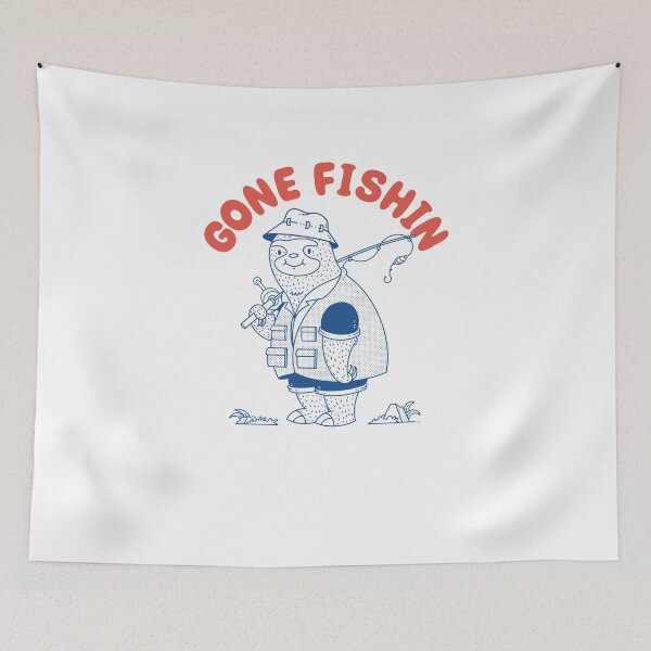 Item preview, Gone Fishin designed and sold by Artthree.