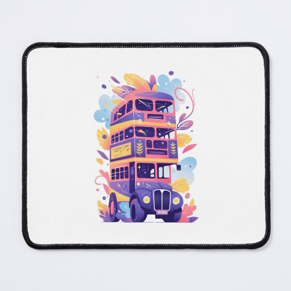 Item preview, Triple Decker Bus - Colorful - Fantasy designed and sold by Fenay Designs.