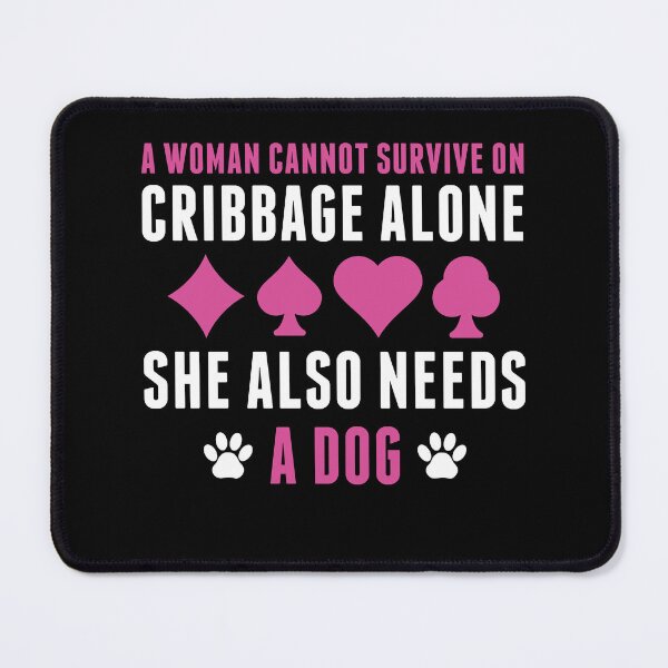 Item preview, Women's Cribbage and Dogs Cribbage Player Girls designed and sold by BlueBerry-Pengu.