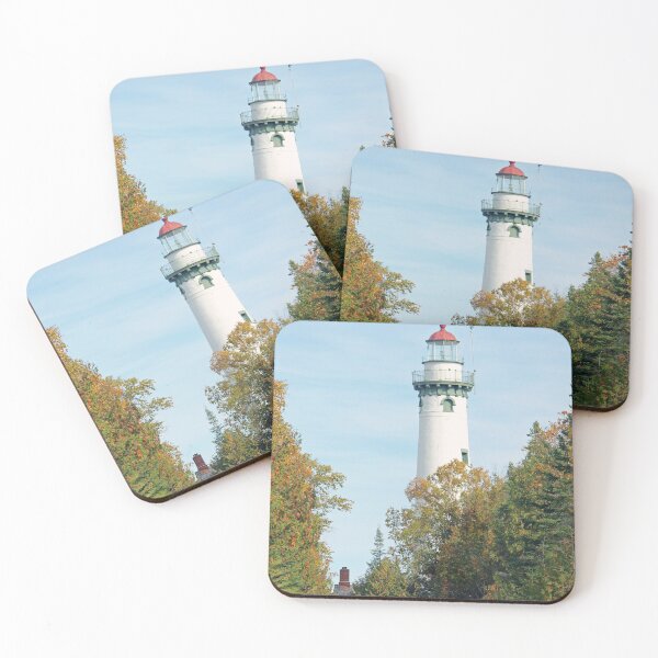 Item preview, New Presque Isle Lighthouse - Michigan - Lake Huron Landscape Photograph designed and sold by DawnThompson.