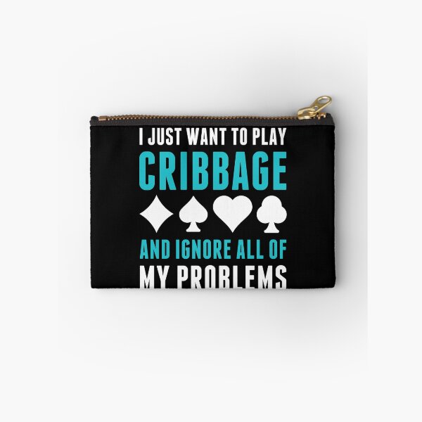 Item preview, Play Cribbage and Ignore All my Problems Cribbage Player designed and sold by BlueBerry-Pengu.
