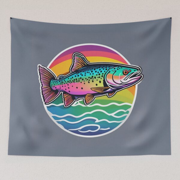Item preview, Trout Art designed and sold by Planetporridge.