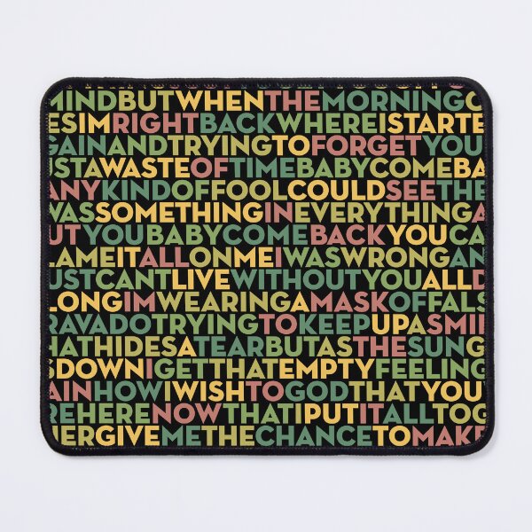Item preview, Baby Come Back - Player (lyrics) v.3 designed and sold by x1brett.