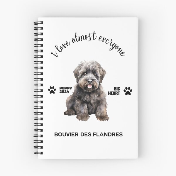Item preview, Bouvier des Flandres  i love almost everyone  designed and sold by DavidBriot.