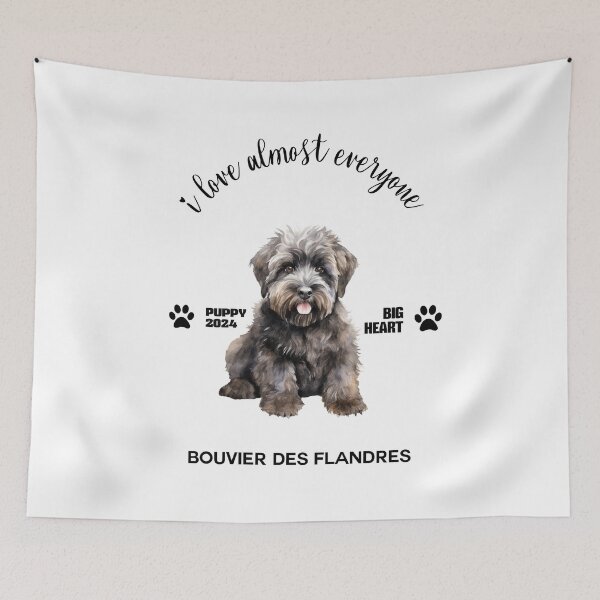 Item preview, Bouvier des Flandres  i love almost everyone  designed and sold by DavidBriot.