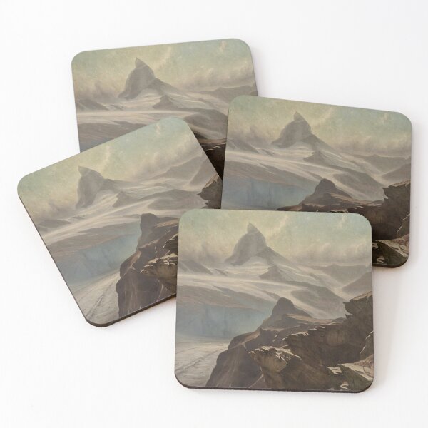 Item preview, The Matterhorn seen from the Gornergrat above the Mattertal (1874) - Gabriel Loppé designed and sold by SALON DES ARTS.