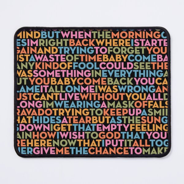 Item preview, Baby Come Back - Player (lyrics) v.6 designed and sold by x1brett.
