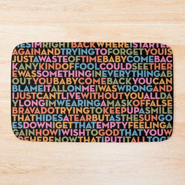 Item preview, Baby Come Back - Player (lyrics) v.6 designed and sold by x1brett.