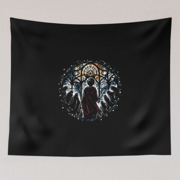 Item preview, Magical Face Off - Stained Glass - Fantasy designed and sold by Fenay Designs.