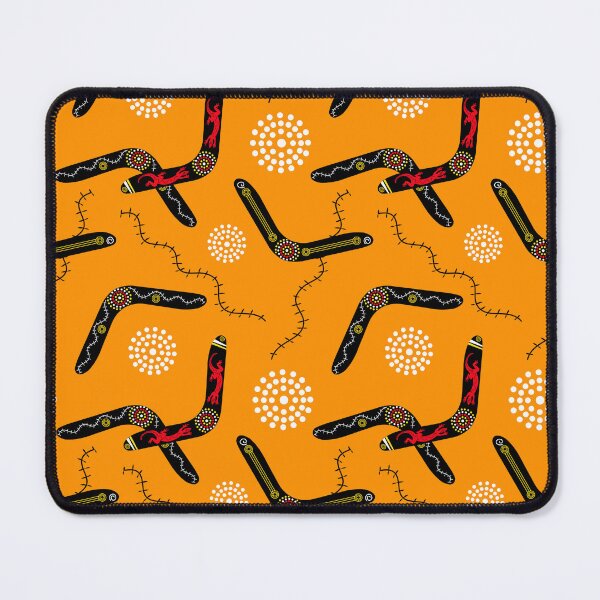 Item preview, Aboriginal Art Boomerang Pattern designed and sold by CreativeBridge.