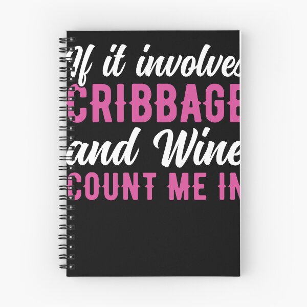 Item preview, Women's Cribbage and Wine Funny Cribbage Player designed and sold by BlueBerry-Pengu.