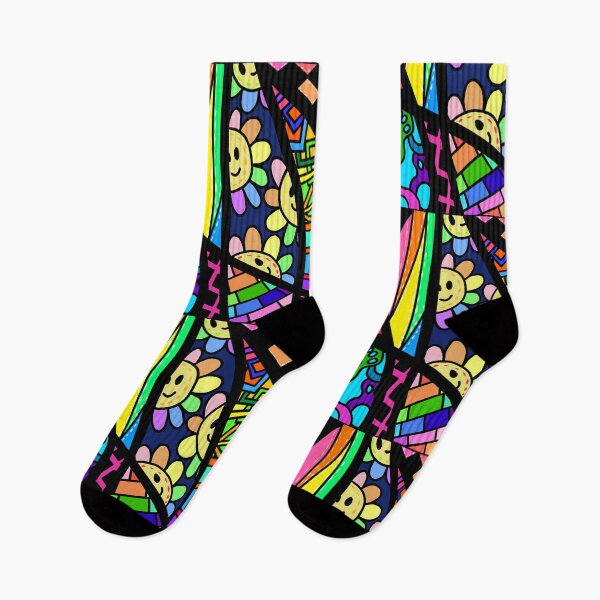 Item preview, Rainbow Zentangle Pattern Design designed and sold by PyroAshes.