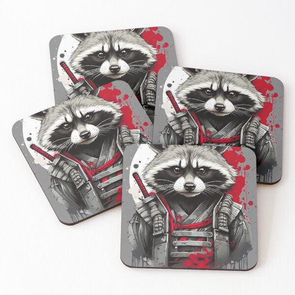Item preview, Ronin Raccoon designed and sold by SharpPenguin.