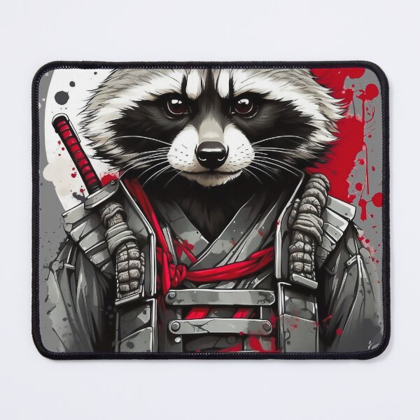 Item preview, Ronin Raccoon designed and sold by SharpPenguin.