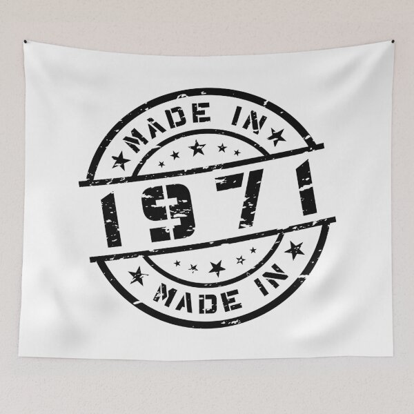 Item preview, Birth year Birthday Born In 1971 - Made in 1971 designed and sold by ElvisU.