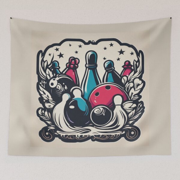 Item preview, Bowling Art designed and sold by Planetporridge.