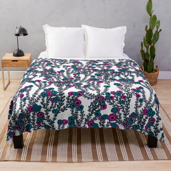 Item preview, Botanical Pattern Flowering Branches designed and sold by NayaChu.
