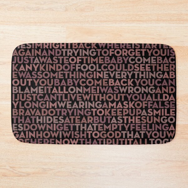Item preview, Baby Come Back - Player (lyrics) v.9 designed and sold by x1brett.