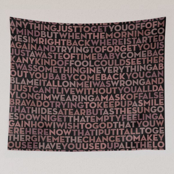 Item preview, Baby Come Back - Player (lyrics) v.9 designed and sold by x1brett.