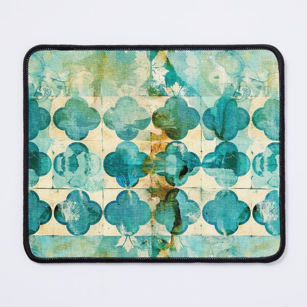 Item preview, Watercolor Abstract Eco Print - TEAL Pattern designed and sold by JunkWithSteph.