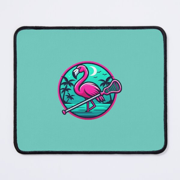 Item preview, Lacrosse Flamingo designed and sold by SportsMomsRock.