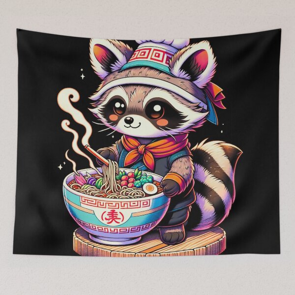 Item preview, Noodle Bowl Bandit designed and sold by SharpPenguin.