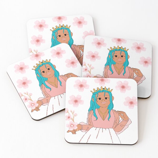 Item preview, Queen with flower aura designed and sold by Sam & Fam.