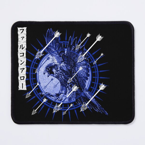 Item preview, The Falcon Drops Arrows of Revenge (青) designed and sold by FalconArrowBrnd.