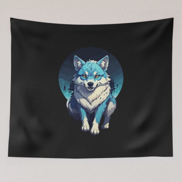Item preview, Wolf animal designed and sold by ShopMaxiDesigns.