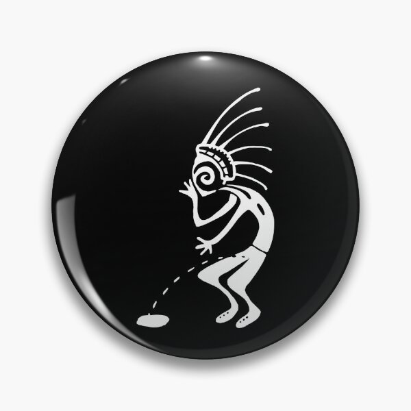 Item preview, Kokopelli toilet m white designed and sold by nogamax.
