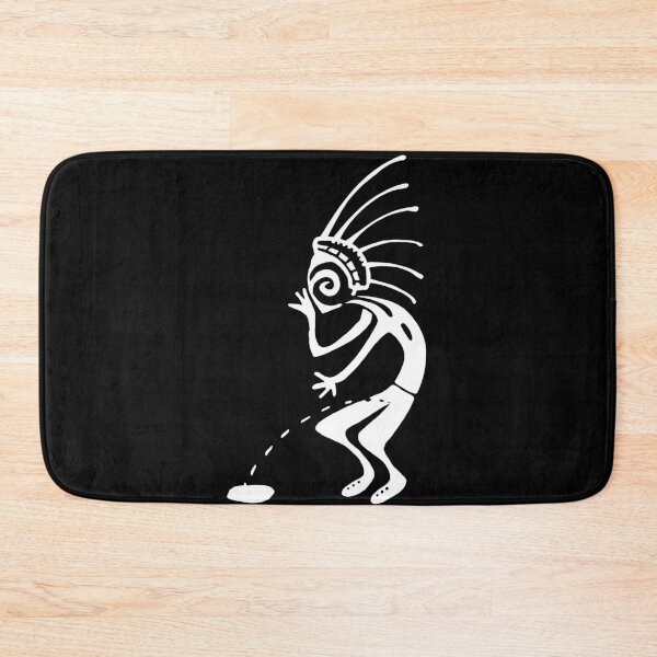 Item preview, Kokopelli toilet m white designed and sold by nogamax.