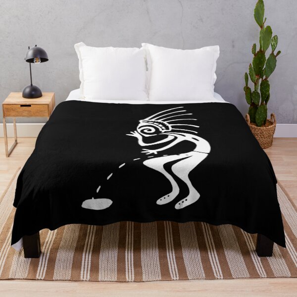 Item preview, Kokopelli toilet m white designed and sold by nogamax.