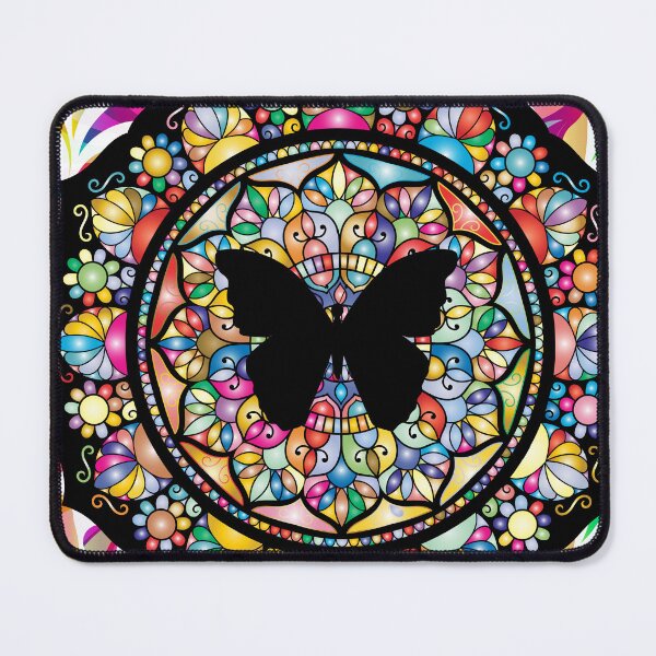 Item preview, Stained Glass Butterfly Mandals designed and sold by tomorrowsart.