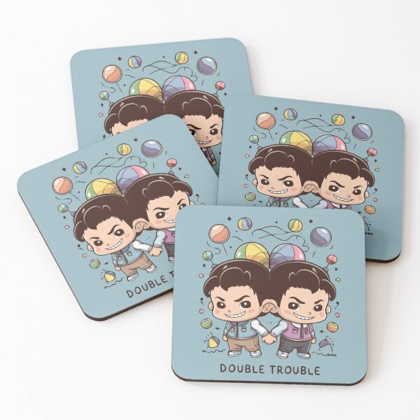 Item preview, Double Trouble - Kawaii designed and sold by Rockin-Rainbow.