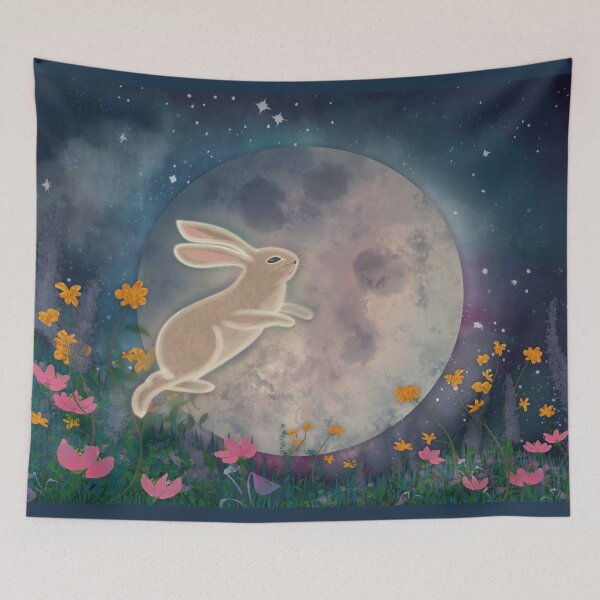 Item preview, Lunar Leaps designed and sold by AdriaCaps Art & Design.