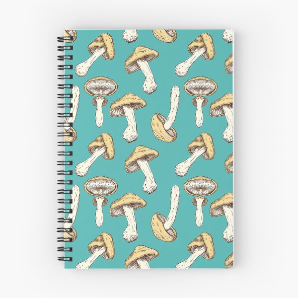 Item preview, cartoon mushroom design on a teal background designed and sold by ptMaker.
