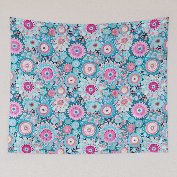 Item preview, Aqua Bloom Medley designed and sold by Digital-Lys.