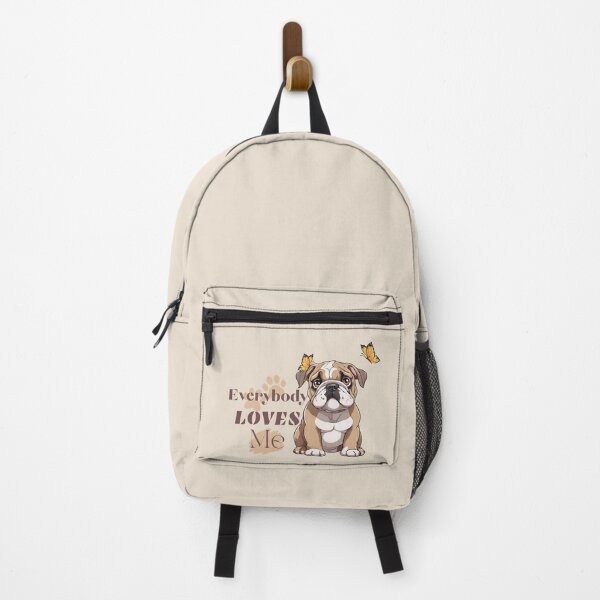 Item preview, Everybody loves me| English Bulldog designed and sold by Twinmommy Store.