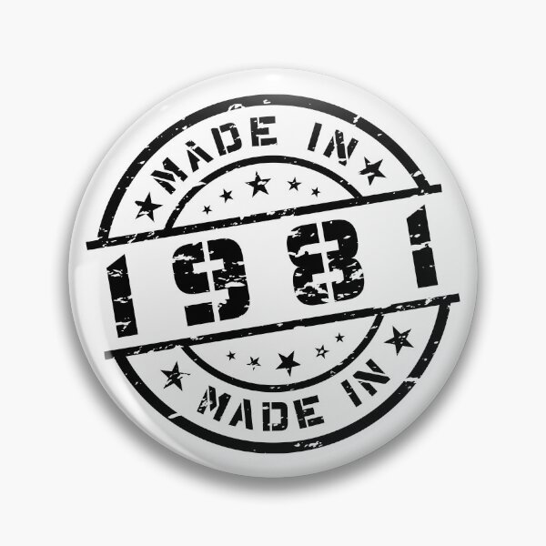 Item preview, Birth year Birthday Born In 1981 - Made in 1981 designed and sold by ElvisU.