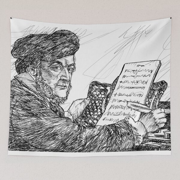 Item preview, RICHARD WAGNER ink portrait .2 designed and sold by lautir.