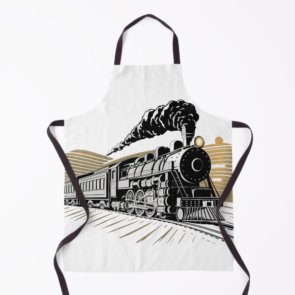 Item preview, Steam locomotive minimalist designed and sold by TaevasDesign.