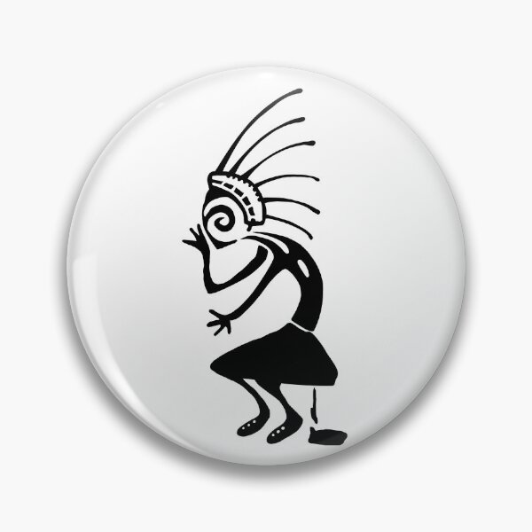 Item preview, Kokopelli toilet w black designed and sold by nogamax.