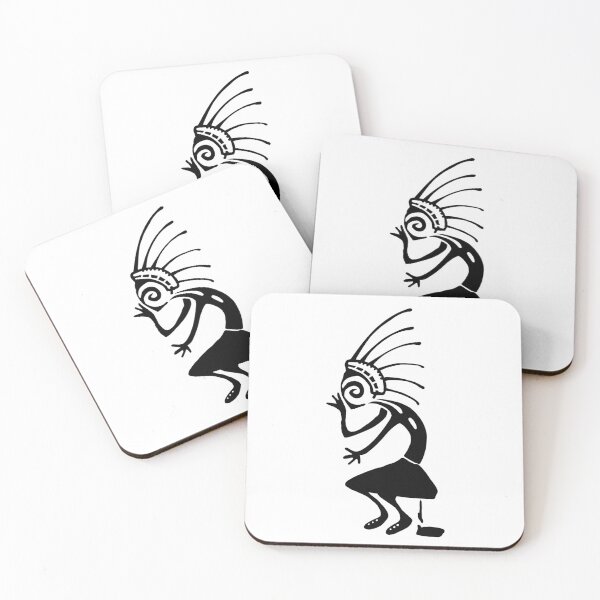 Item preview, Kokopelli toilet w black designed and sold by nogamax.