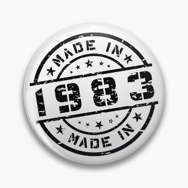 Item preview, Birth year Birthday Born In 1983 - Made in 1983 designed and sold by ElvisU.