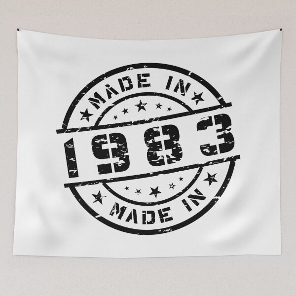 Item preview, Birth year Birthday Born In 1983 - Made in 1983 designed and sold by ElvisU.
